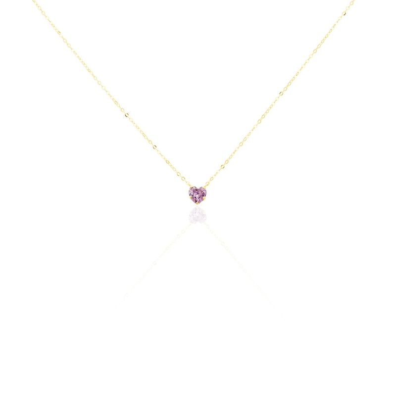 Collier Or Jaune Avaya Oxyde De Zirconium - Spannringe Kinder | OROVIVO