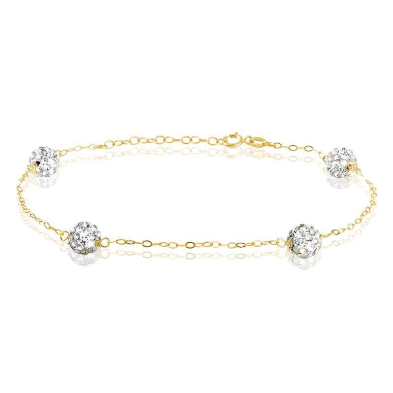 Bracelet Maile Or Jaune Strass - Spannringe Damen | OROVIVO