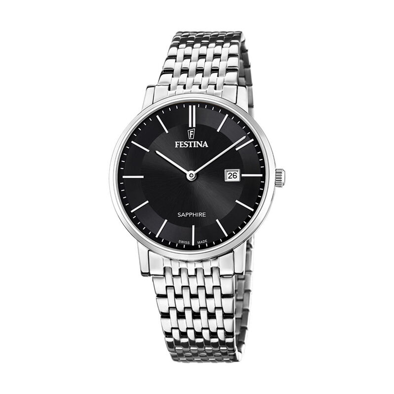 Montre Festina Swiss Made Noir - Spannringe Herren | OROVIVO