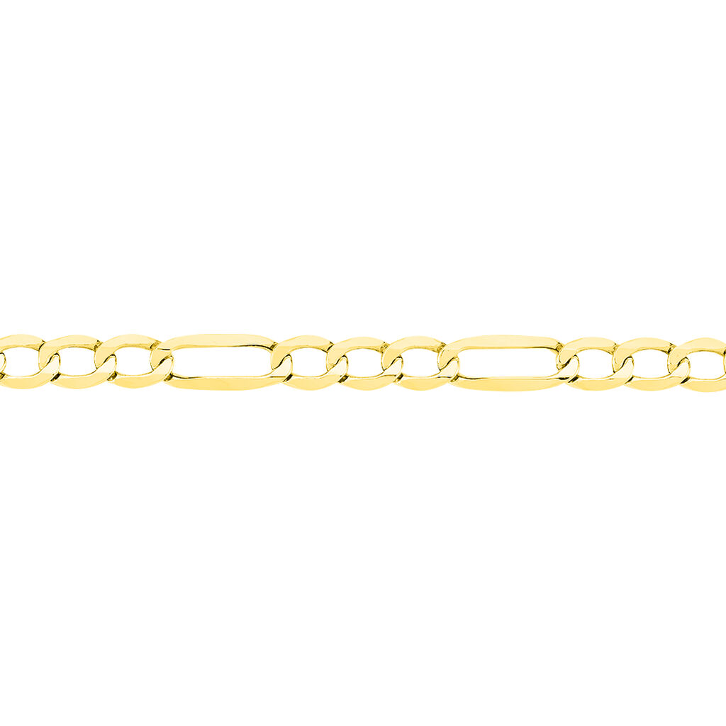Herren Figarokette Gold 375 50cm