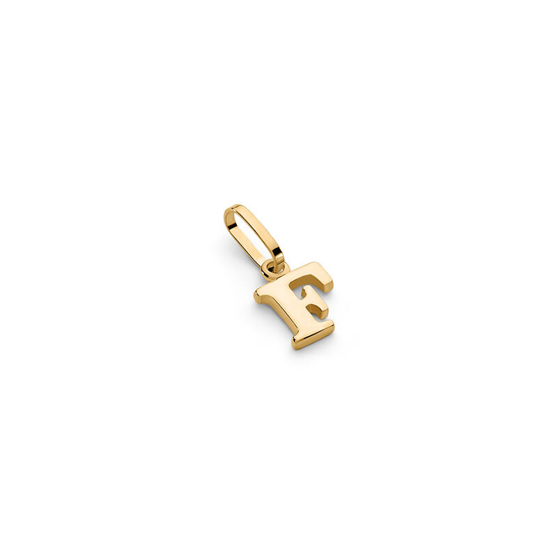 Unisex Anhänger Gold 375 Buchstabe Alphabet - Schmuckanhänger Unisex | OROVIVO