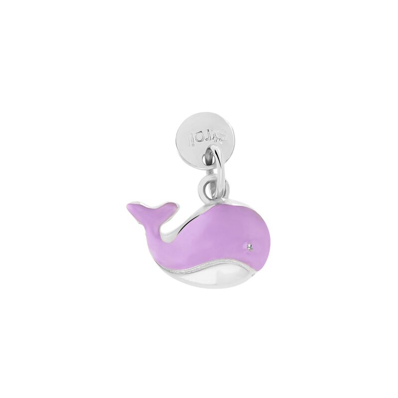Charm in argento e smalto balena - Spannringe Damen | OROVIVO