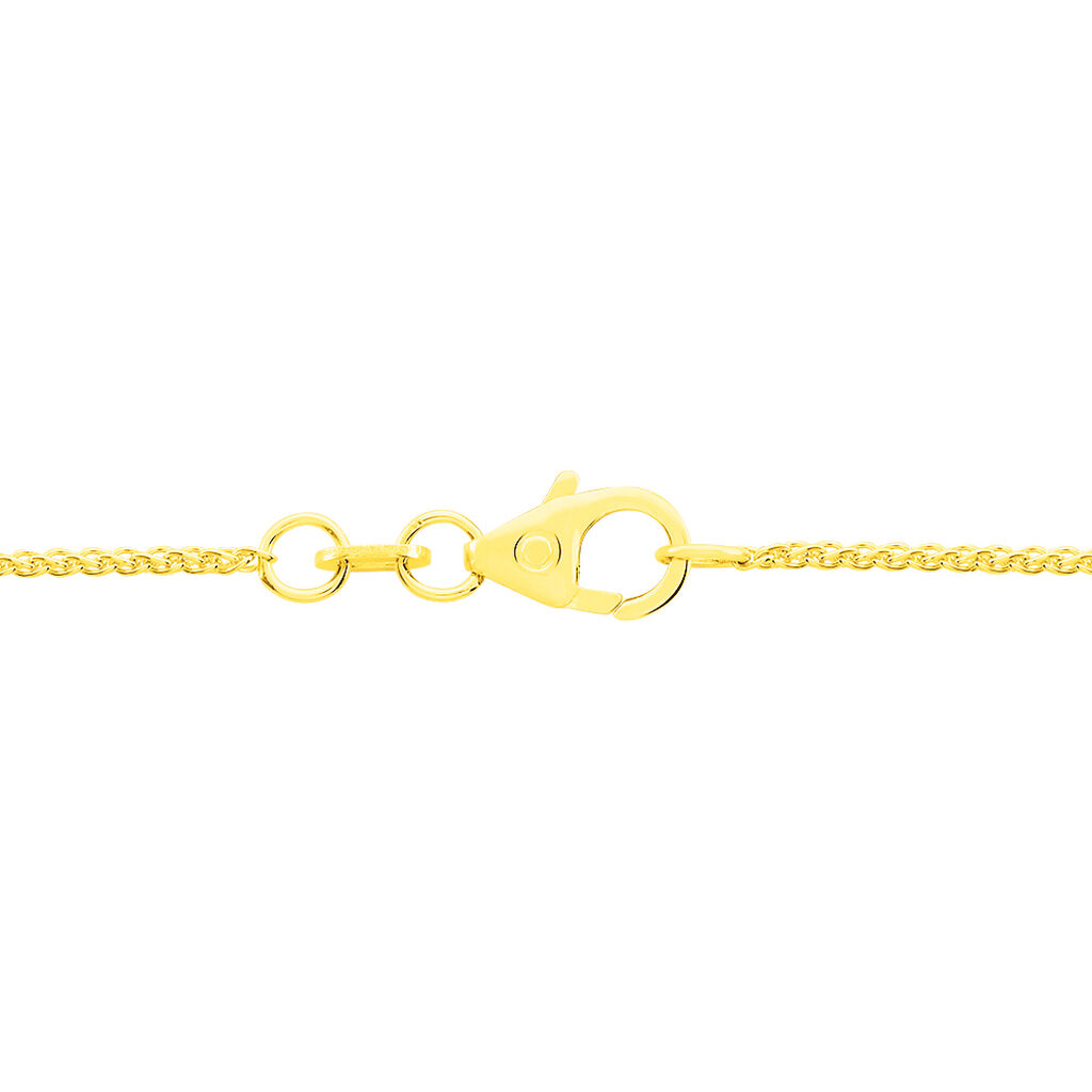 Damen Zopfkette Gold 585  - Halsketten Damen | OROVIVO