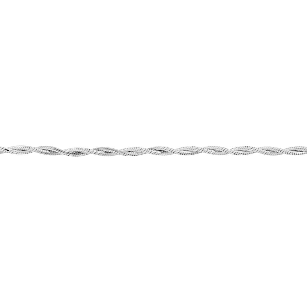 ANAIZ GEFLOCHTEN 5 Damen Armkette Silber 925