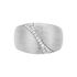 STANKA Damen Ring Silber 925 Zirkonia Weiß B 15 mm