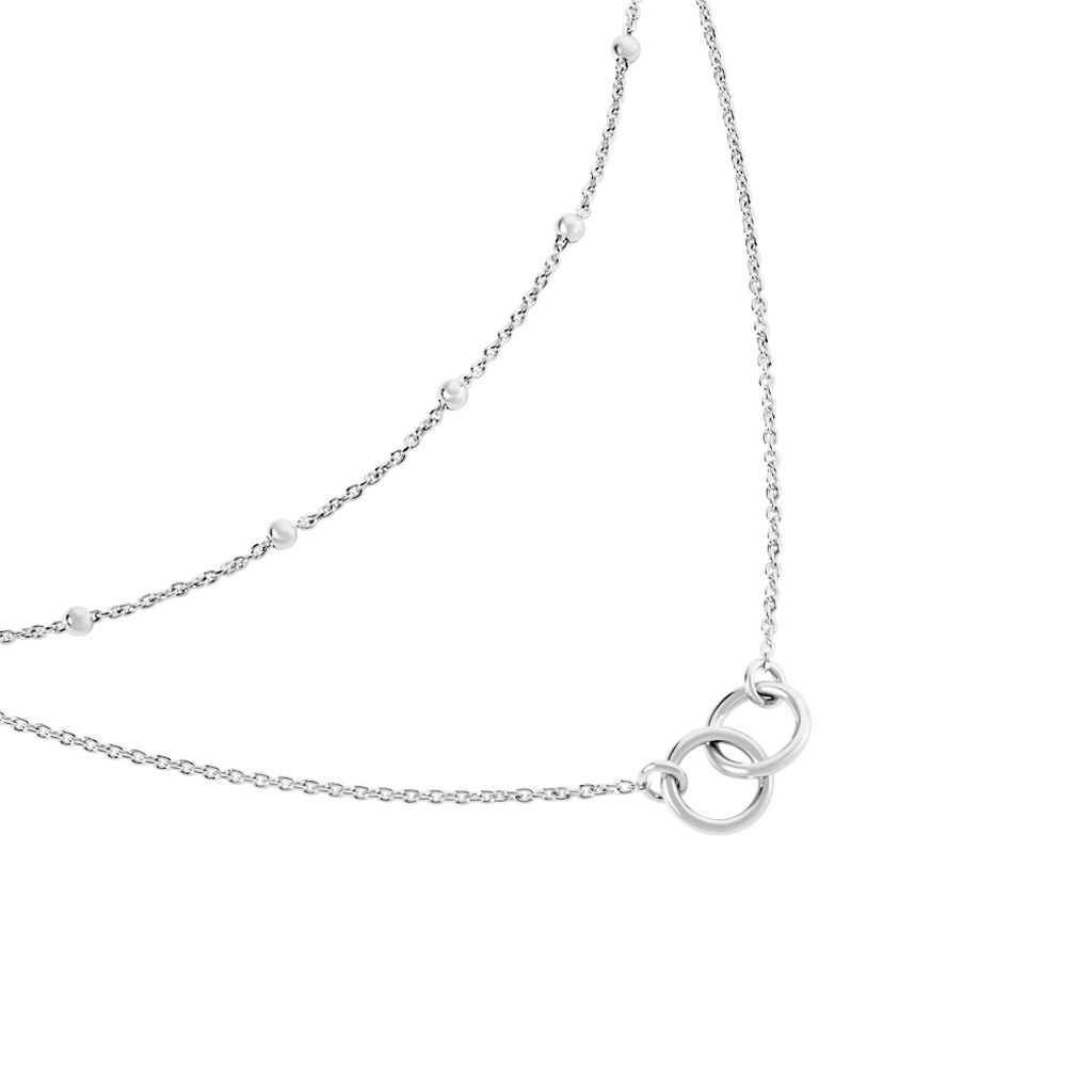 Elysia Damen Collier Silber 925 Kreis B 1 mm