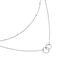 Elysia Damen Collier Silber 925 Kreis B 1 mm
