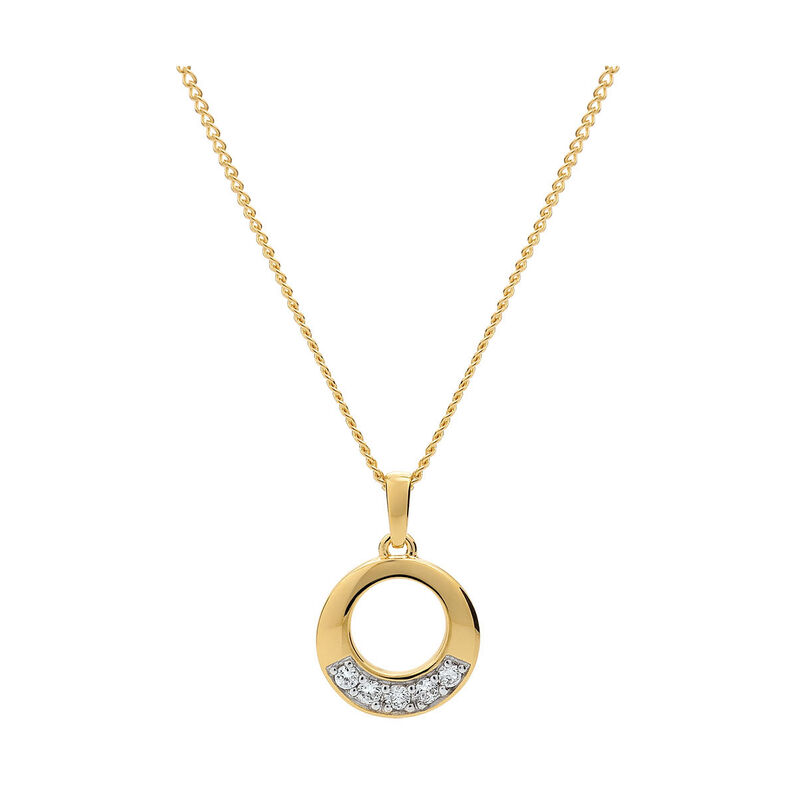 Damen Halskette Messing Gold 750 plattiert  - Halsketten Damen | OROVIVO