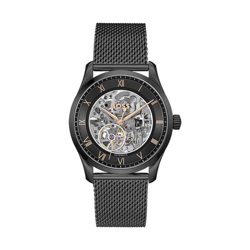 Montre Boss Principle Skeleton Noir - Spannringe Herren | OROVIVO