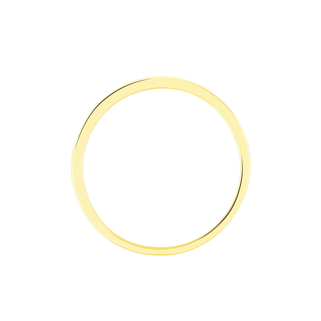 Damen Ring Gold 585 Rund Weiß Memo Jata - Ringe mit Stein Damen | OROVIVO