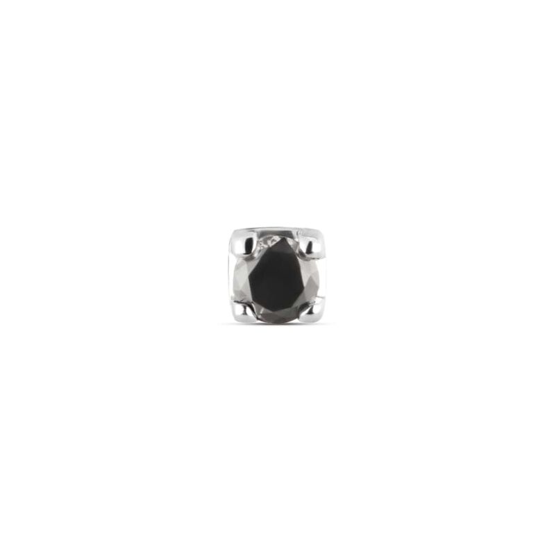 Mono Orecchino Lobo Punto Luce L'homme Diamant Oro Bianco Diamante - Spannringe Herren | OROVIVO
