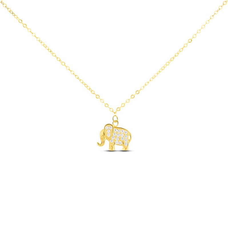 Collana Claire Oro Giallo Cubic Zirconia - Spannringe Damen | OROVIVO
