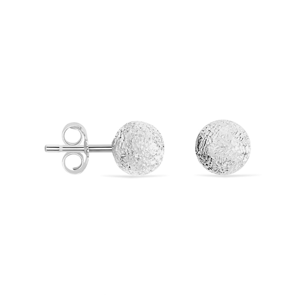 Damen Ohrstecker Silber 925 Kugel 4mm  - Ohrstecker Damen | OROVIVO