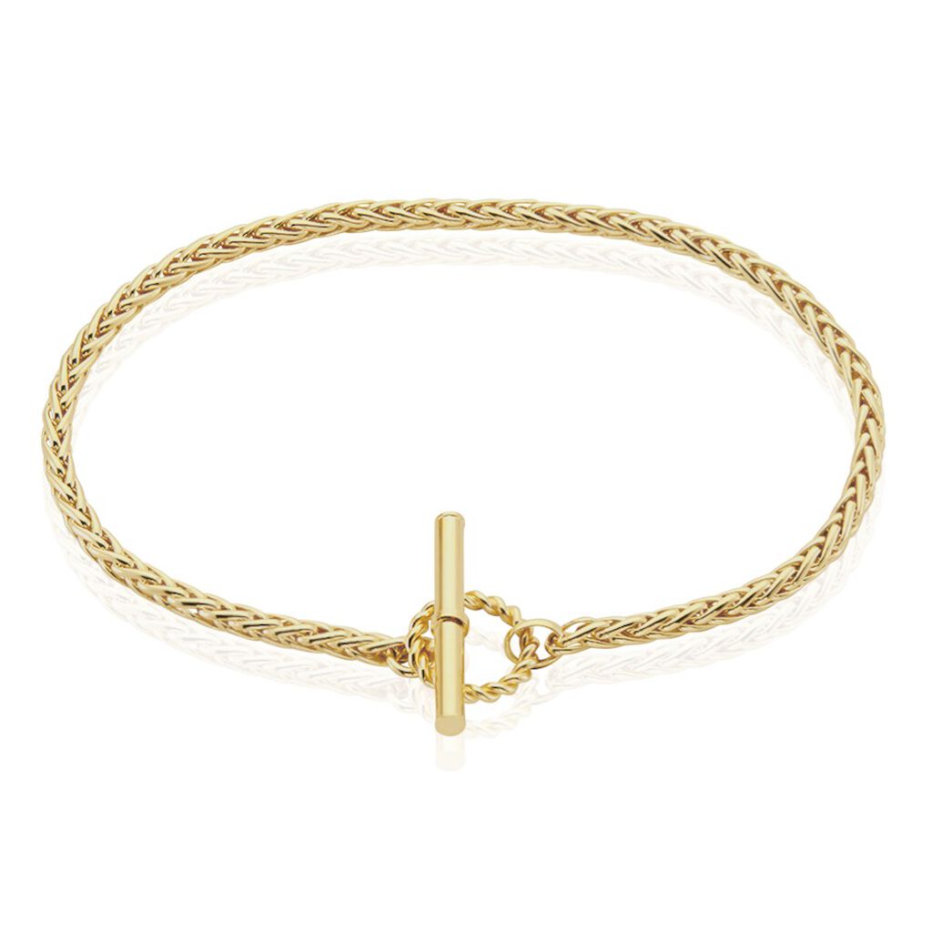 Damen Armband Haferkornkette Gold 375 Amelia - Armketten Damen | OROVIVO