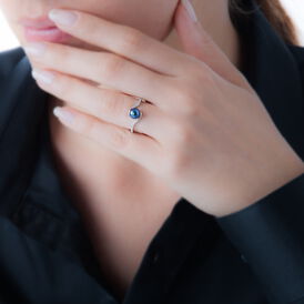 Damenring Weißgold 375 Zuchtperle Zirkonia - Ringe mit Stein Damen | OROVIVO