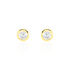 Damen Ohrstecker Gold 375 Zirkonia 3mm - Ohrstecker Damen | OROVIVO