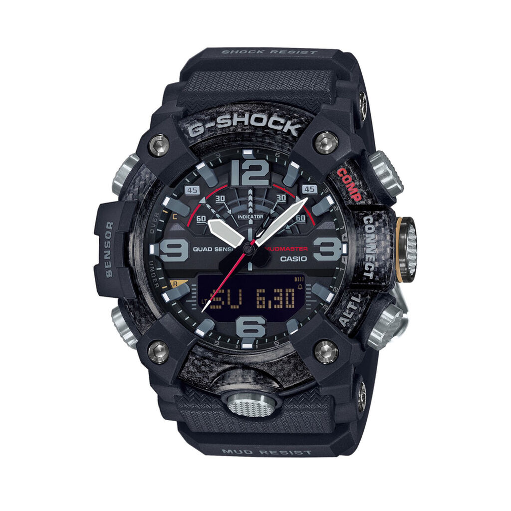 Montre Hybride Casio G-shock Mudmaster Noir -  Herren | OROVIVO