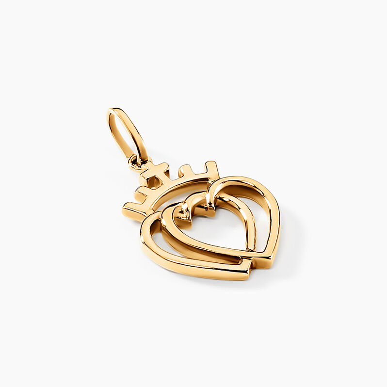 Pendentif Vendea Or Jaune - Spannringe Familie | OROVIVO