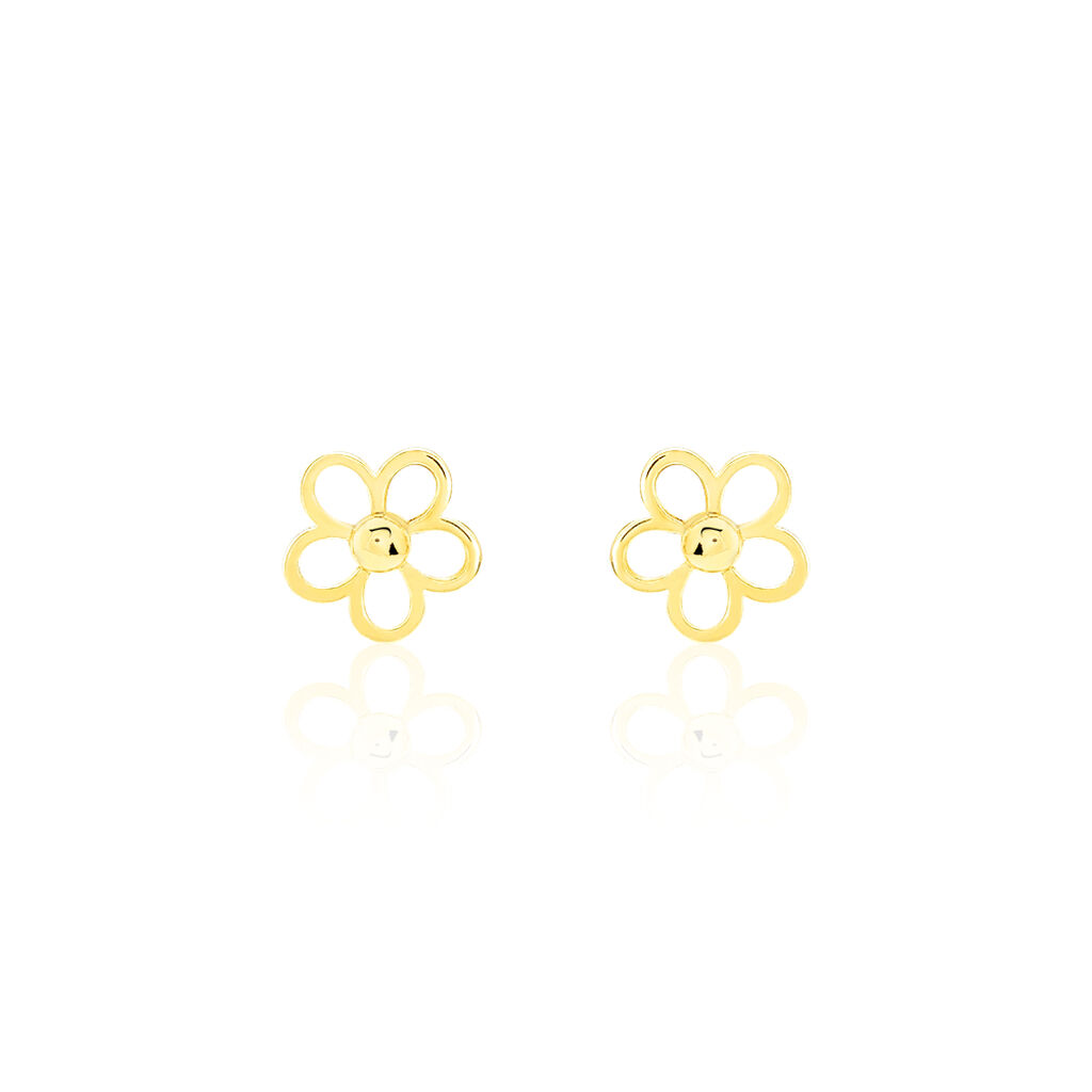 Ohrstecker Gold 375 Blume - Ohrstecker Familie | OROVIVO