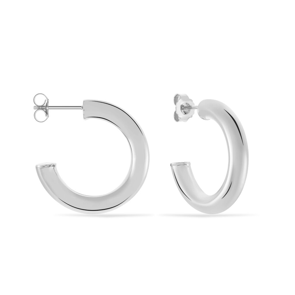 Damen Steckcreolen Silber 925 - Creolen Damen | OROVIVO