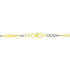 SINGAPUR 7 Damen Kette Gold Bicolor 375 (9 Karat) B 2,9 mm