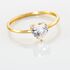 CHLOE Damen Ring Gold 375 (9 Karat) Zirkonia Weiß 1,4 ct