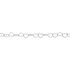 Damen Fu&szlig;kette Silber 925 Herz B 3,6 mm