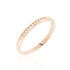 MEMO JATA Damen Ring Rosegold 750 (18 Karat) Diamant Weiß 0,66 ct