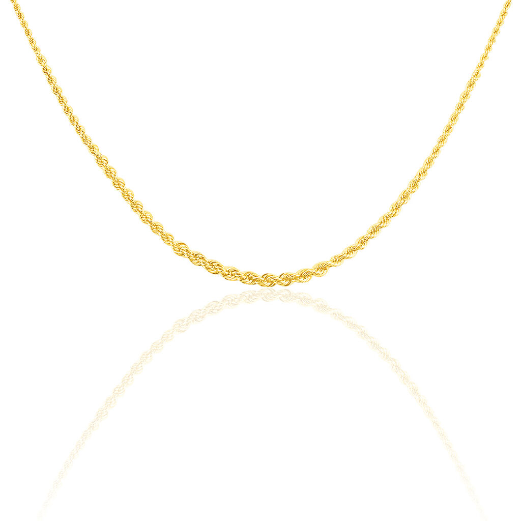 Collier Jerry Maille Corde Or Jaune - Spannringe Damen | OROVIVO