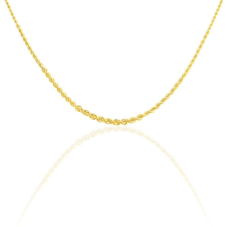 Collier Jerry Maille Corde Or Jaune - Spannringe Damen | OROVIVO