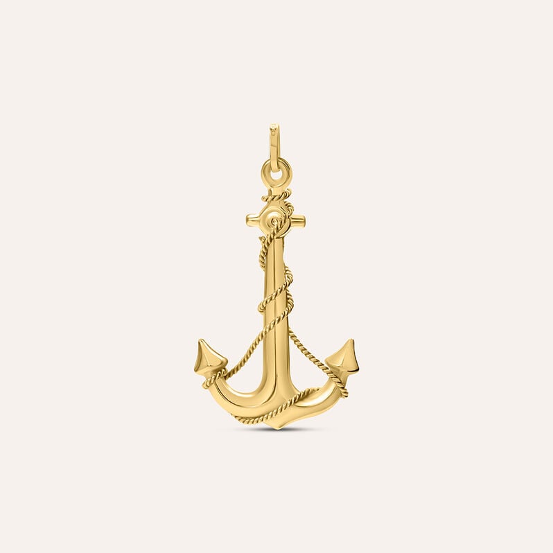 Pendente L'homme Or Oro Giallo - Spannringe Herren | OROVIVO