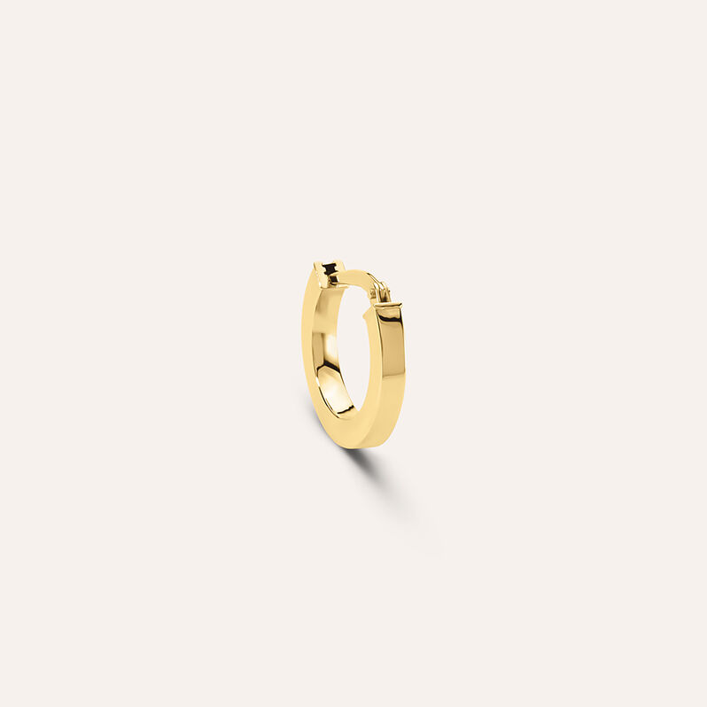 Mono Orecchino A Cerchio Toujours Oro Giallo - Spannringe Unisex | OROVIVO