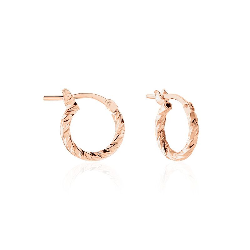 Créoles Djulia Argent Rose - Spannringe Damen | OROVIVO