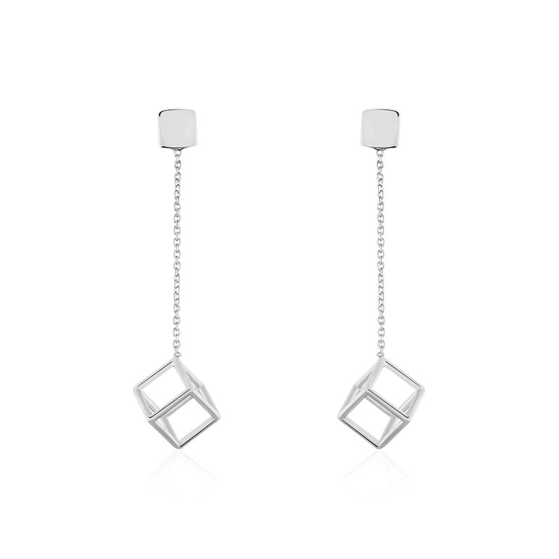 Boucles D'oreilles Cubik - Spannringe Damen | OROVIVO