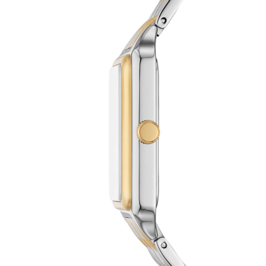 FOSSIL Damenuhr Women Uhr Square Dial ES5305 Quarz