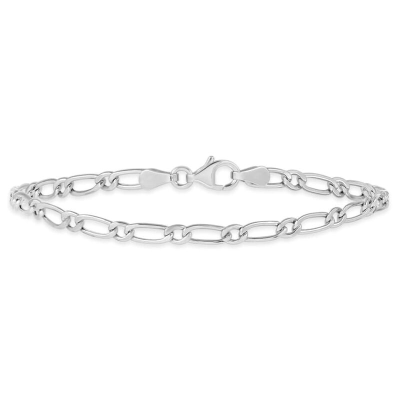 Bracciale Catena L'homme Or Oro Bianco - Spannringe Herren | OROVIVO