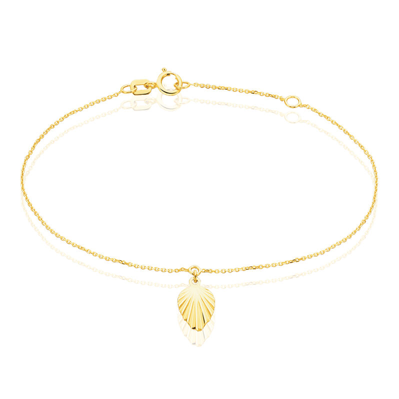 Bracelet Or Jaune Chrisna Forme Eventail - Spannringe Damen | OROVIVO