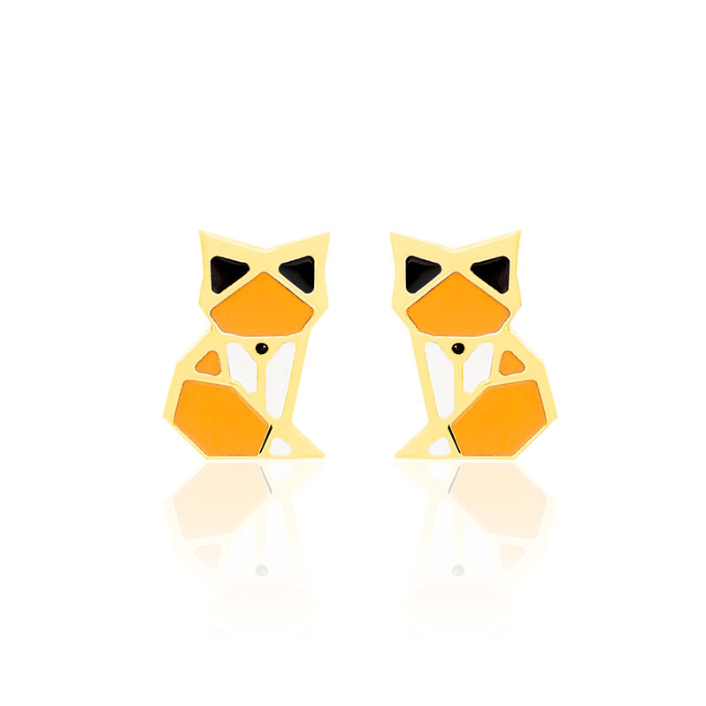 Boucles D'oreilles Orelia Or Jaune - Spannringe Kinder | OROVIVO
