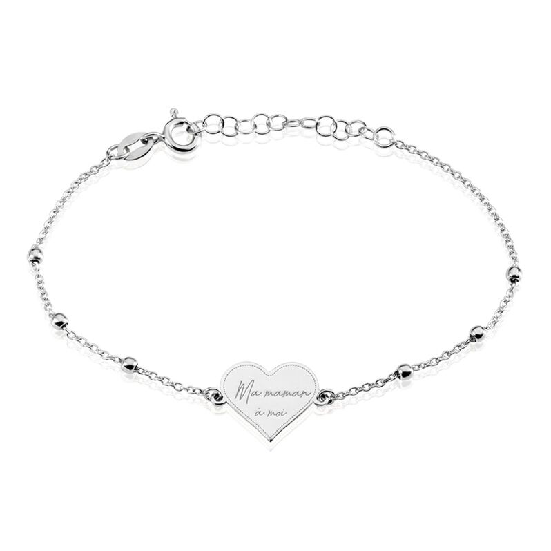 Bracelet Argent Rhodié Valenrien - Spannringe Damen | OROVIVO