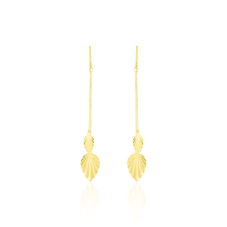 Boucles D'oreilles Or Jaune Chrisna Pend - Spannringe Damen | OROVIVO