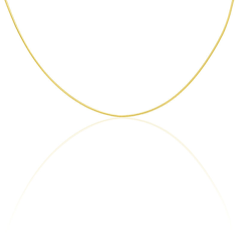 SCHLANGE 2 Damen Kette Gold 333 (8 Karat) B 1,2 mm - Halsketten Damen | OROVIVO