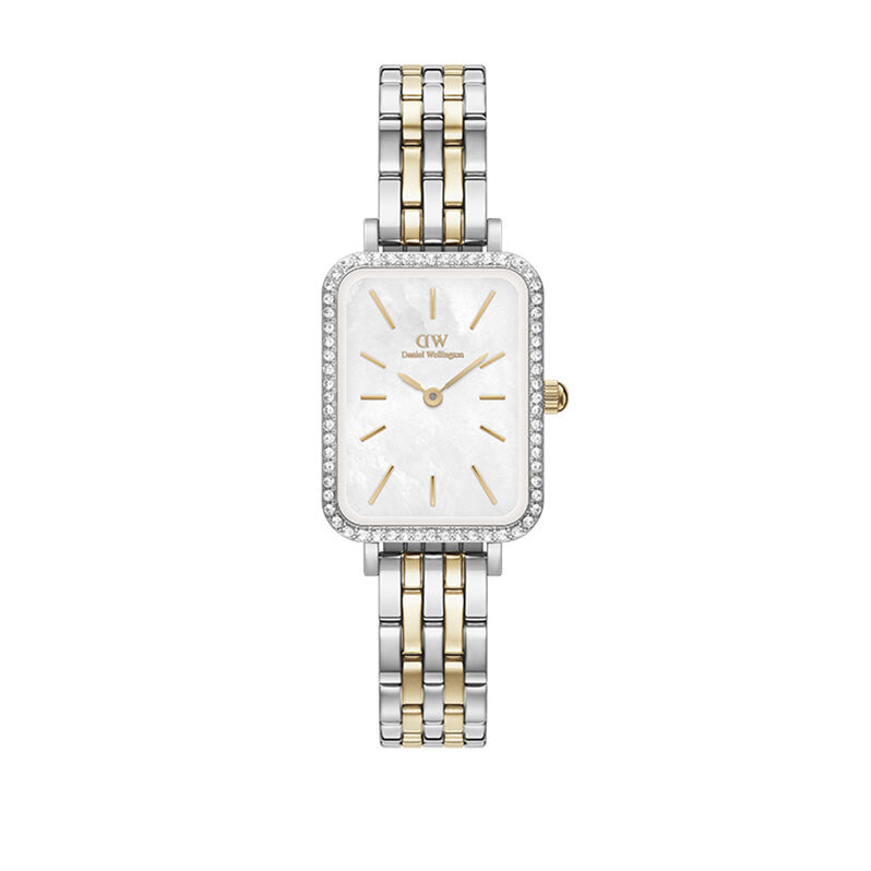 Montre Daniel Wellington Quadro Nacre Blanche - Spannringe Damen | OROVIVO