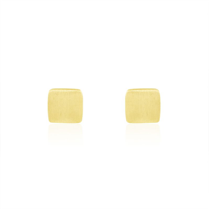 Damen Ohrstecker Gold 375 Plättchen - Ohrstecker Damen | OROVIVO