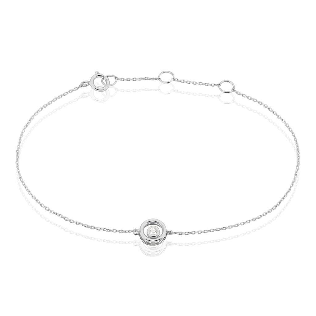 Bracelet Or Weiss Fidelia - Spannringe Damen | OROVIVO
