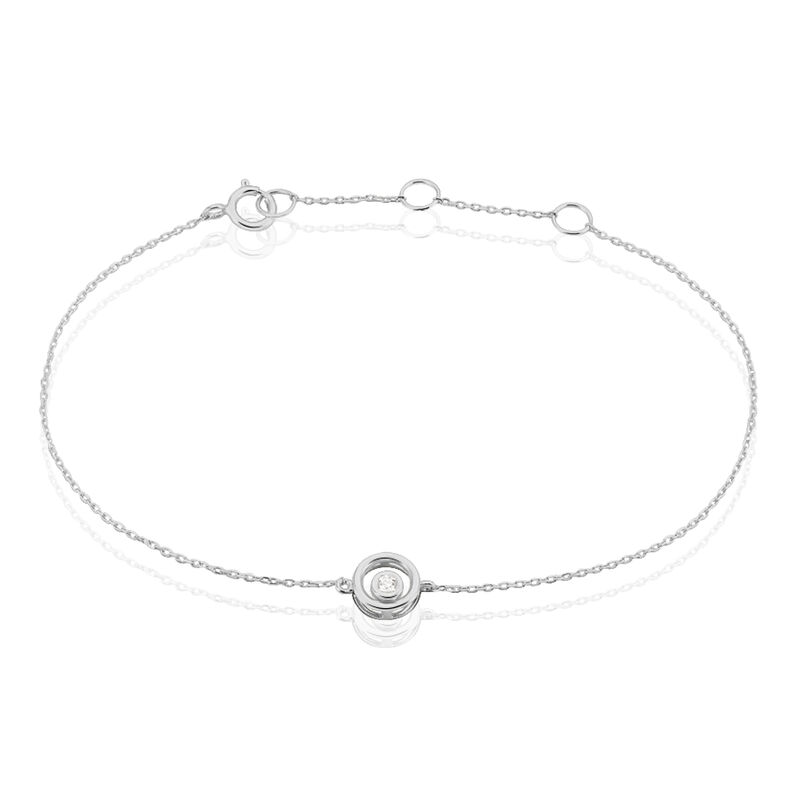 Bracelet Or Weiss Fidelia - Spannringe Damen | OROVIVO
