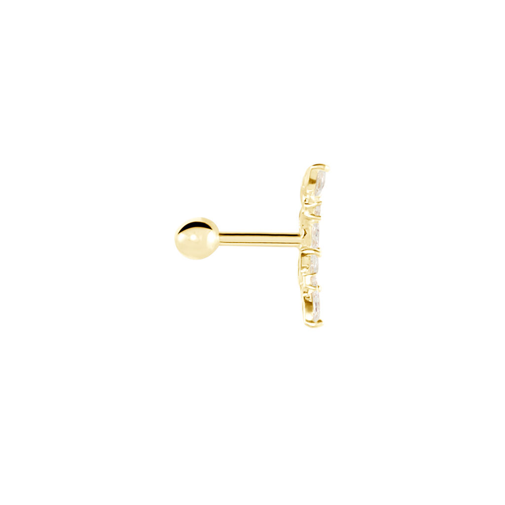 Piercing Nina Or Jaune Oxyde De Zirconium