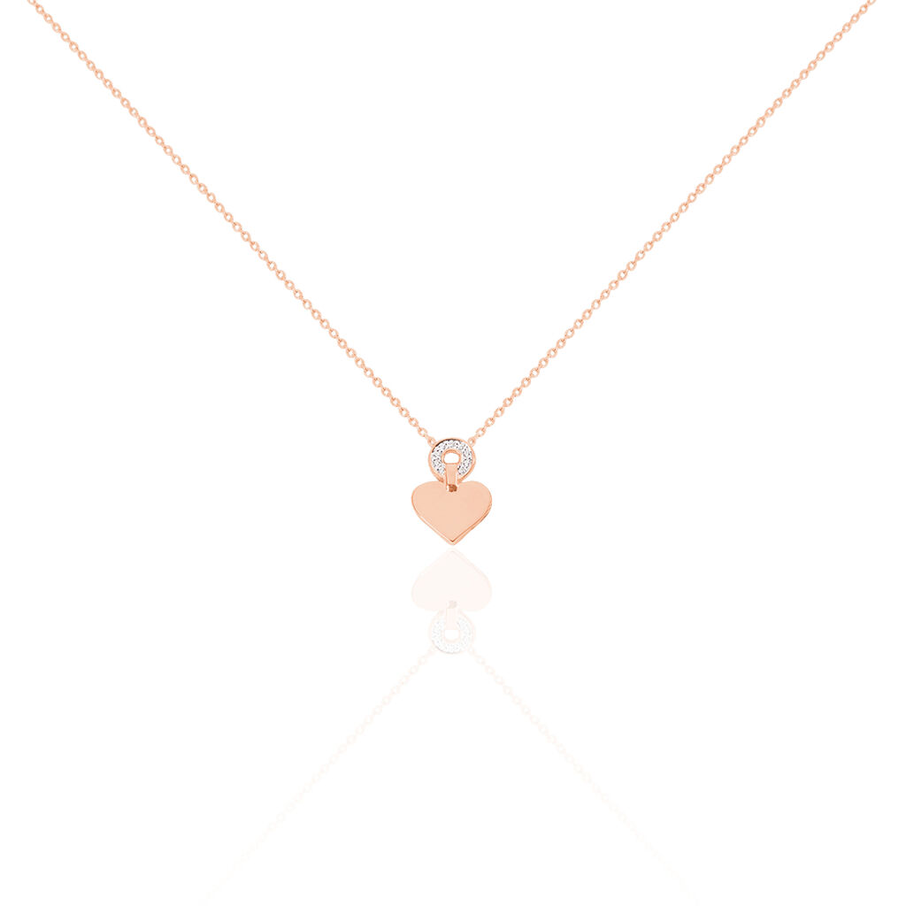 Collier Or Rose Loreen Diamants - Spannringe Damen | OROVIVO