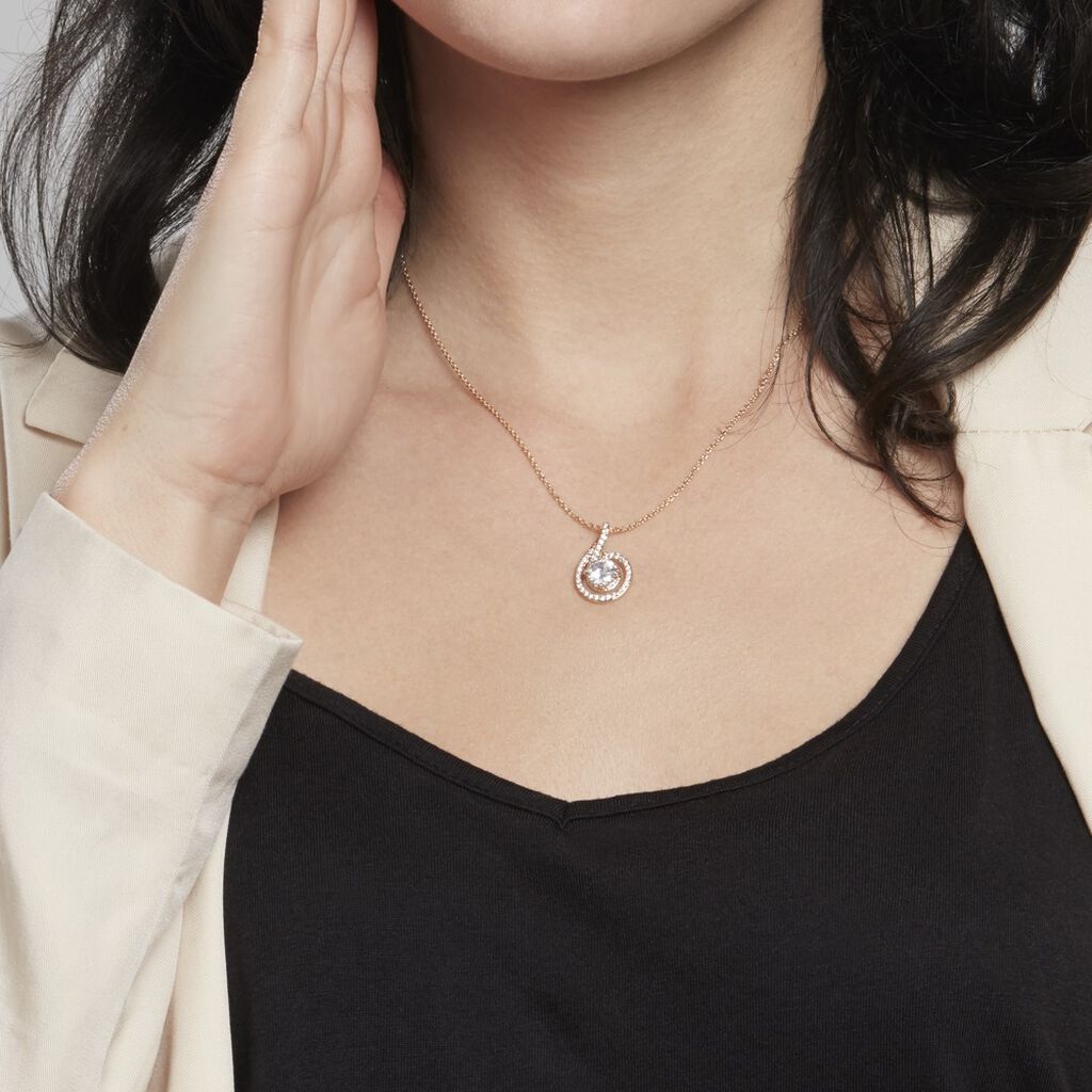 Collier Plaque Or Florentina - Spannringe Damen | OROVIVO