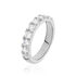 Damen Ring Silber 925 Zirkonia Weiß 0,15 ct
