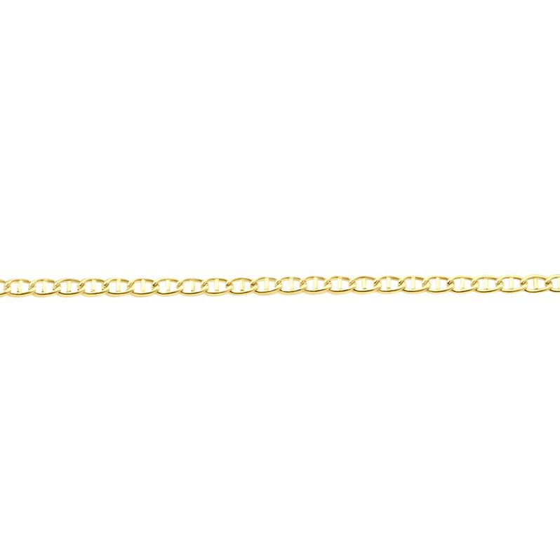 Collier Capucin Maille Marine Plate Or Jaune - Spannringe Damen | OROVIVO